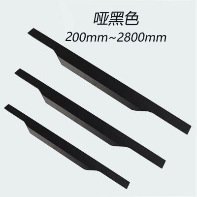 指拇封边暗拉手隐形橱柜门把手嵌入式免打孔免开槽衣柜指拇拉手图2