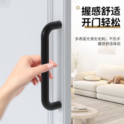 金瑞家直销太空铝合金拉手橱柜衣柜门简约拉手氧化铝抽屉把手批发图4