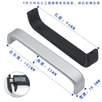 厂家直销太空铝合金拉手橱柜衣柜抽屉实心拉手门把手家具五金配件图5