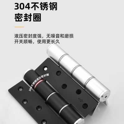 定制隐形门合页液压缓冲自动关门静音闭门器铰链暗门阻尼弹簧合页图4