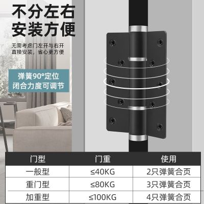 定制隐形门合页自动关门闭门器缓冲隐形液压阻尼弹簧合页自闭合叶图4