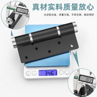 定制隐形门合页子母免开槽液压缓冲闭门器自动关门回弹簧闭门铰链图3