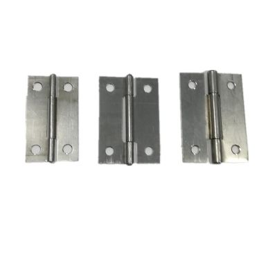 2寸50mm铁合页老式平开门柜门机器电箱铁铰链 带孔平开小铁合页图5