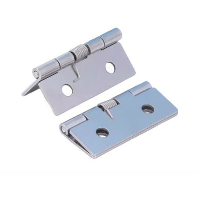 工业合页304#不锈钢合页1寸2寸2寸3寸4寸自动回弹 不锈钢弹簧合页图5