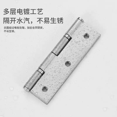 不锈钢家具合页带轴承小合页消声小柜门合页柜门铰链2寸2.5寸3寸图5