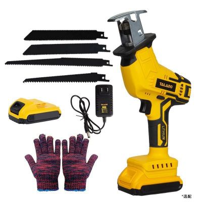 跨境充电式电动马刀锯户外手提小型伐木电锯锂电往复锯割肉锯工具图5