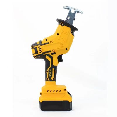 跨境充电式电动马刀锯户外手提小型伐木电锯锂电往复锯割肉锯工具图4