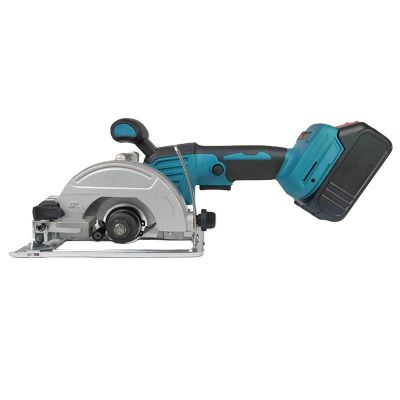 外贸锂电锯木工专用电圆锯锂电手电锯轨道锯电动切割机手推圆盘锯图2