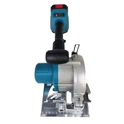 外贸锂电锯木工专用电圆锯锂电手电锯轨道锯电动切割机手推圆盘锯图5