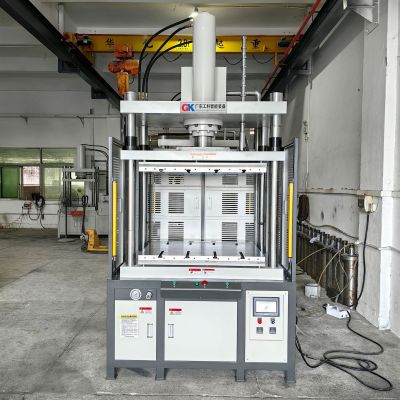 纸浆模塑压机可降解纸托内衬电器纸塑纸托餐具纸托热压定型成型机图5