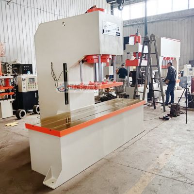 销售圆钢轴类校直机100吨200吨315吨单臂校直机单柱校直压力机图3