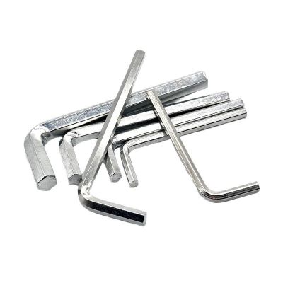 现货直销内六角L型扳手家具配套六角匙六方六角棱镀锌I 型扳手图5