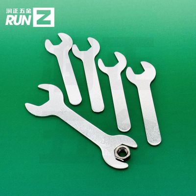 简易开口扳手厂家现货一次性冲压镀锌单双头小扳手配套工 具薄扳手图4