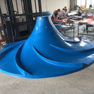 双曲面搅拌机潜水式安装示意图 QSJ-1000双曲面搅拌机图5