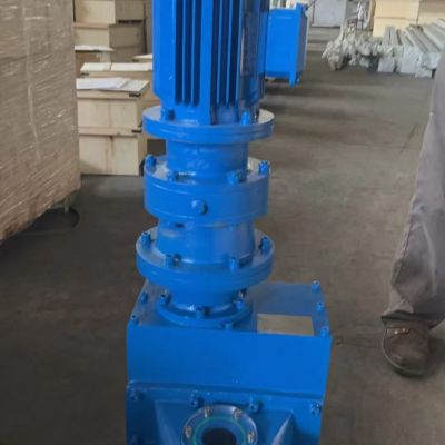 PG-15型污泥切割机管道式安装图4