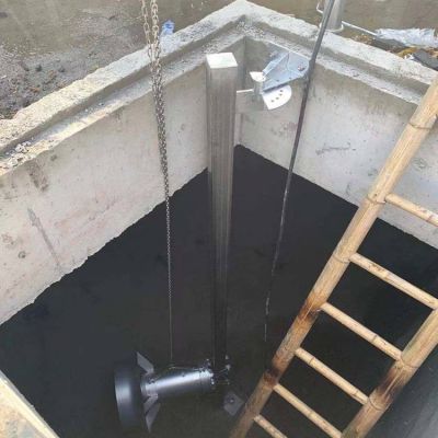 QJB5.5/12-620/3-480S潜水搅拌机安装图图1