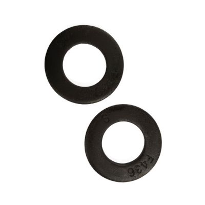 F436钢印美制ASTM平垫圈介子发黑碳钢加厚加硬垫片图5