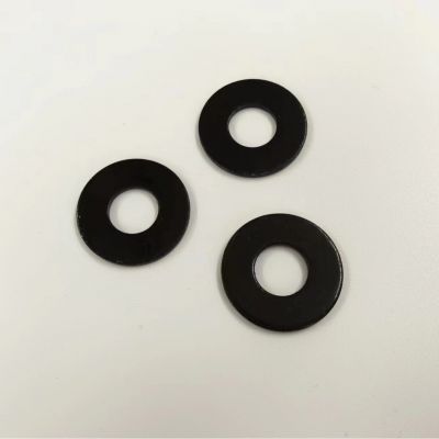 美制标准SAE碳钢黑锌发黑平垫圈镀锌平垫介子1/4 5/16 3/8图2