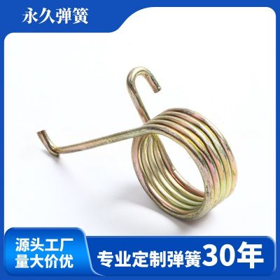 厂家供应圆珠笔不锈钢压簧圆柱按压复位精密小弹簧专业制做加工图3