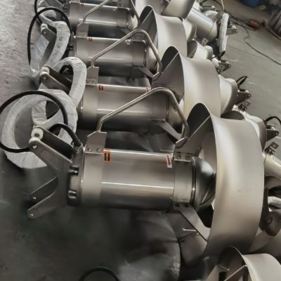 QJB2.2/8-320/3-740S潜水搅拌机CAD安装图图2