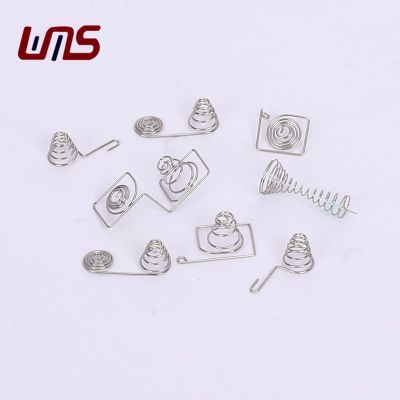 弹簧厂家大量批发电池簧 不锈钢耐高温弹簧 玩具电池小拉簧可定图4