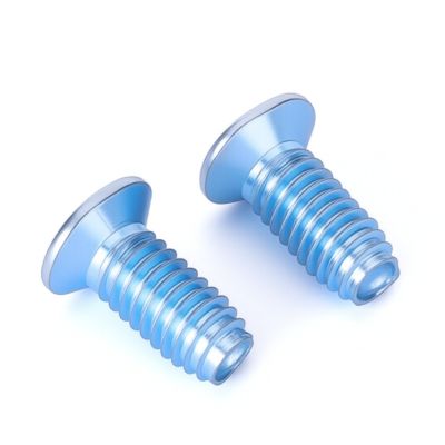 镀蓝锌沉头十字三角牙自攻螺丝平头自锁螺钉五金紧固件配件批发图3