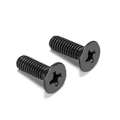 黑锌沉头十字螺丝黑色平头GB819紧固件螺丝钉大全批发图2