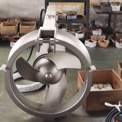 井筒拍门式安装潜水回流泵QJB-W4/12图3