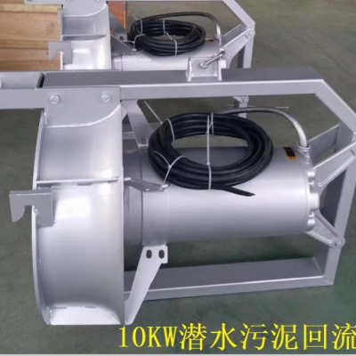 井筒拍门式安装潜水回流泵QJB-W4/12图4