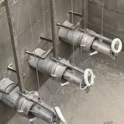 井筒拍门式安装潜水回流泵QJB-W4/12图6