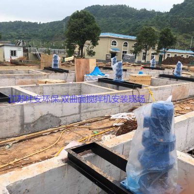 双曲面搅拌机规格型号 潜水式安装双曲面搅拌机图5