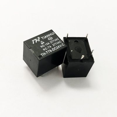 天辉继电器T78 24/C交流10A 防盗器继电器量大从优图2