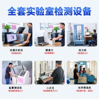 304不锈钢平头倒边内六角夹板螺母家具紧固件对锁螺母螺帽M4M5M6图2