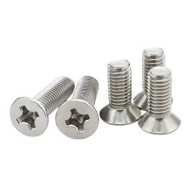 GB819沉头机丝A2-70 高强度304不锈钢KM电子十字槽平头螺丝图5