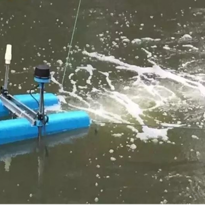 TLB-7.5潜水推流曝气机现场安装图图3