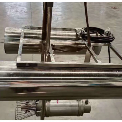 TLB-7.5潜水推流曝气机现场安装图图4