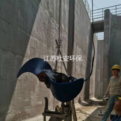 氧化沟推流器QJB7.5/4-2500/2-36配卷扬机安装图2