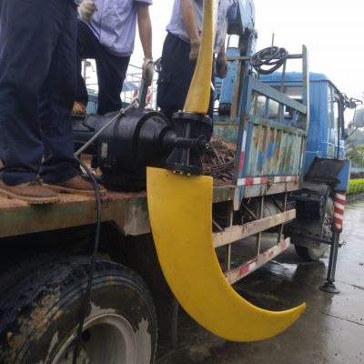 氧化沟推流器QJB7.5/4-2500/2-36配卷扬机安装图6