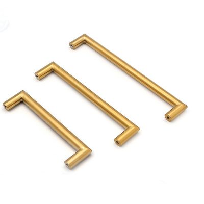 201不锈钢衣柜子橱柜门黑色抽屉现代简约家具五金把手橱柜小拉手图5