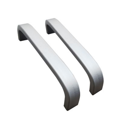 橱柜衣柜抽屉铝合金实心小拉手 家具五金太空铝拉手U形把手实心图5