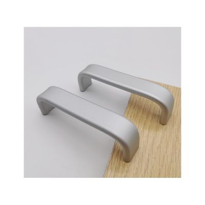 U型铝合金拉手 实心柜门把手橱柜衣柜抽屉拉手家具小拉手现代简约图5