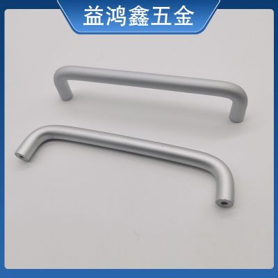 铝合金拉手现货批发 衣柜橱柜抽屉家具柜门把手 单孔铝拉手把手图3