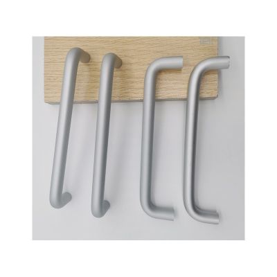 铝合金拉手现货批发 衣柜橱柜抽屉家具柜门把手 单孔铝拉手把手图5