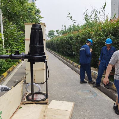 沉砂池射流曝气机安装说明图4