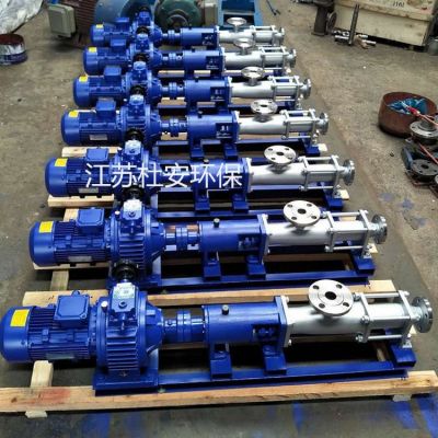 杜安环保G30-1螺杆泵可输送石油和沥青图2