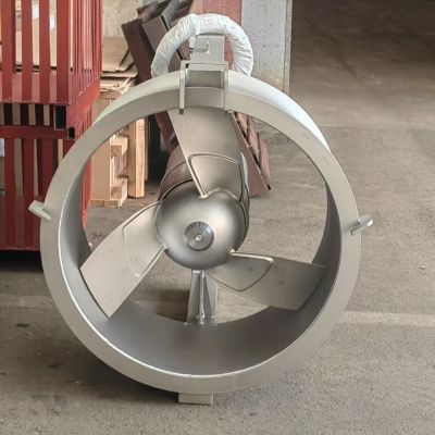 QJB-W7.5潜水回流泵配DN600穿墙管安装图5