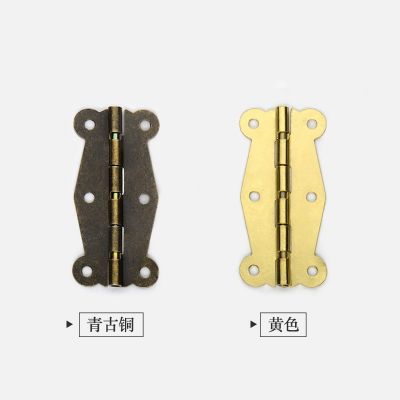 复古长条合页外装蝴蝶合页90度180度木盒铁铰链箱子小折页支撑图4