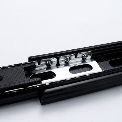 厂家直供 三节静音抽屉道轨 橱柜衣柜电脑桌托盘轨道导轨三节家装图3