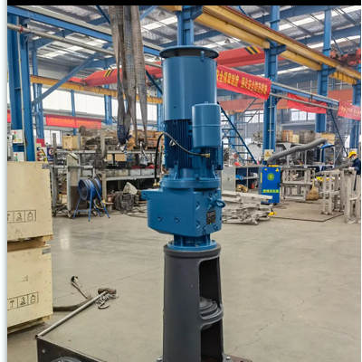 沉淀池前混合搅拌机带底座 牢固性强图2