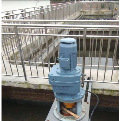 沉淀池前混合搅拌机带底座 牢固性强图5